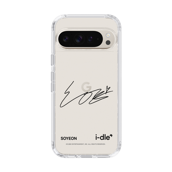スリムプロテクションケース［ 2025 i-dle first japan tour - 手書きサイン - SOYEON ］