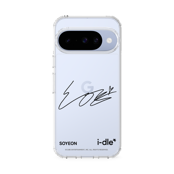 スリムプロテクションケース［ 2025 i-dle first japan tour - 手書きサイン - SOYEON ］