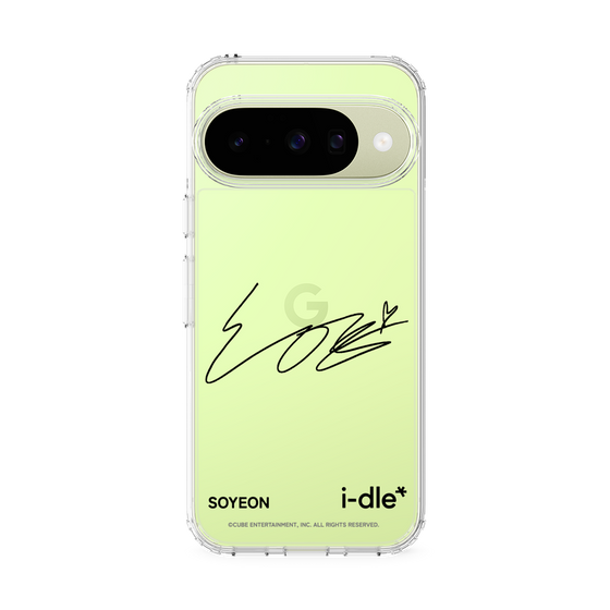 スリムプロテクションケース［ 2025 i-dle first japan tour - 手書きサイン - SOYEON ］