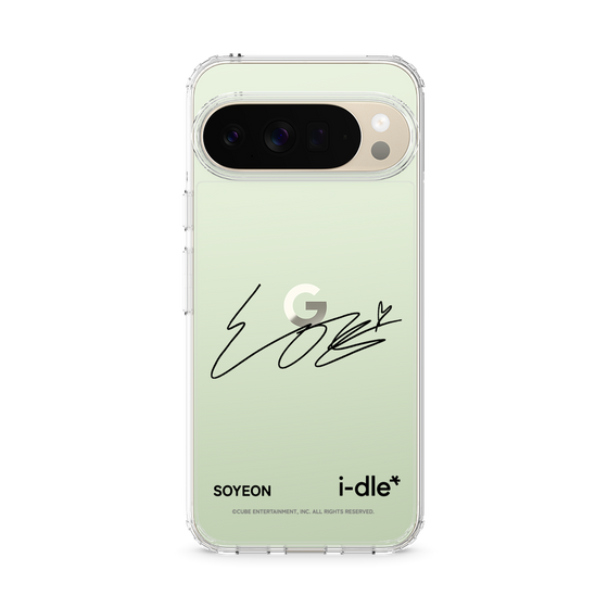 スリムプロテクションケース［ 2025 i-dle first japan tour - 手書きサイン - SOYEON ］