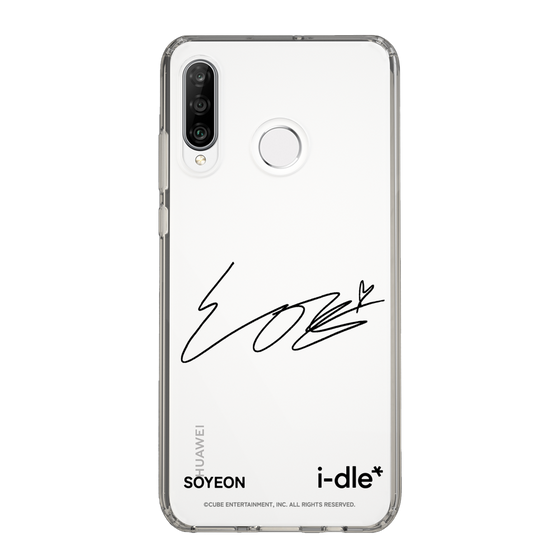 スリムプロテクションケース［ 2025 i-dle first japan tour - 手書きサイン - SOYEON ］
