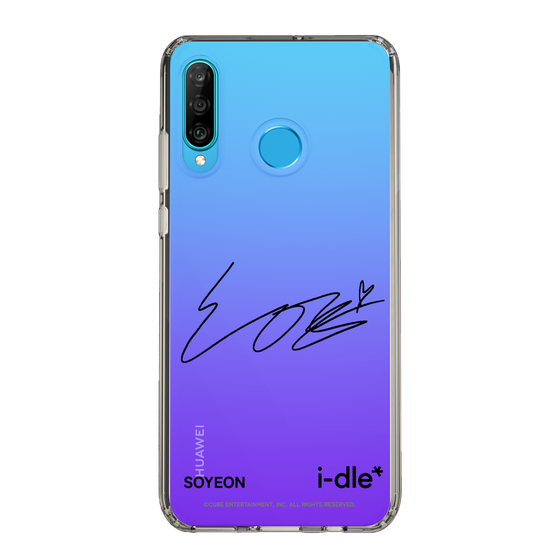 スリムプロテクションケース［ 2025 i-dle first japan tour - 手書きサイン - SOYEON ］