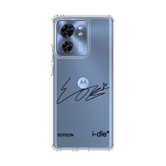 スリムプロテクションケース［ 2025 i-dle first japan tour - 手書きサイン - SOYEON ］