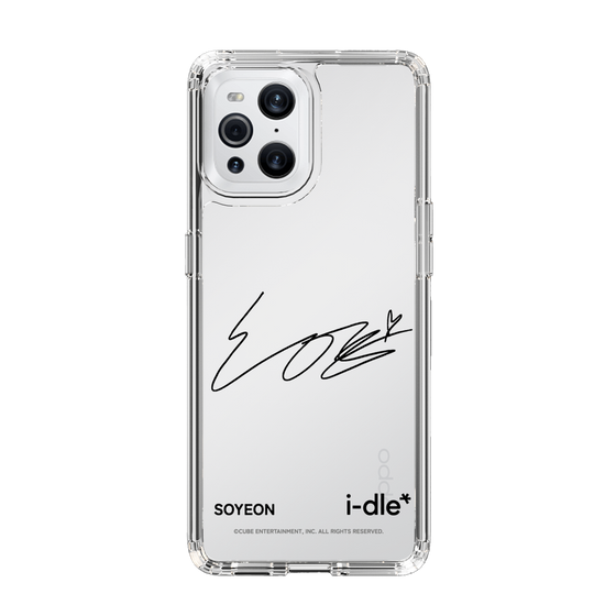 スリムプロテクションケース［ 2025 i-dle first japan tour - 手書きサイン - SOYEON ］