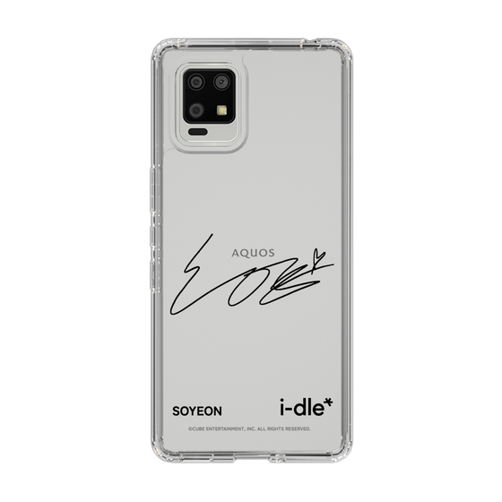 スリムプロテクションケース［ 2025 i-dle first japan tour - 手書きサイン - SOYEON ］