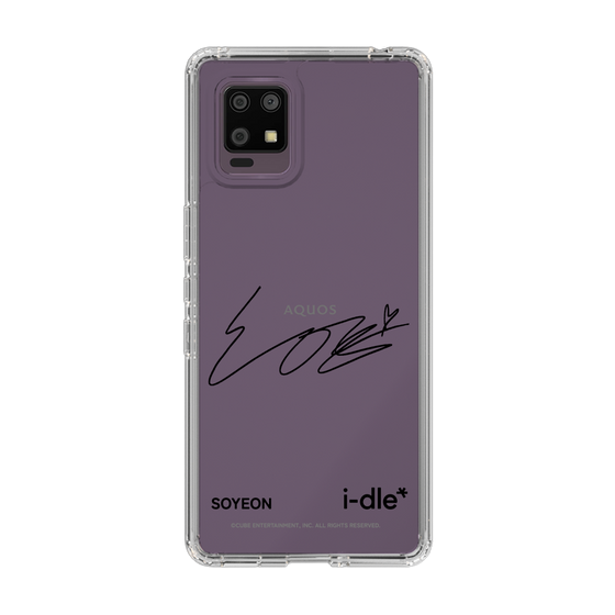 スリムプロテクションケース［ 2025 i-dle first japan tour - 手書きサイン - SOYEON ］