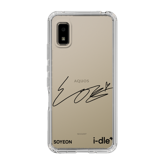 スリムプロテクションケース［ 2025 i-dle first japan tour - 手書きサイン - SOYEON ］