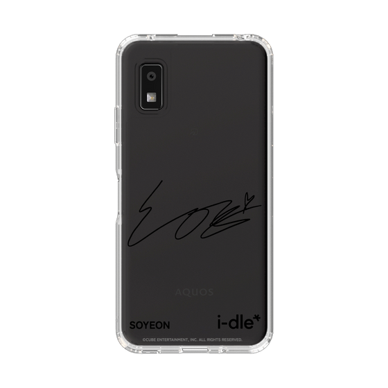 スリムプロテクションケース［ 2025 i-dle first japan tour - 手書きサイン - SOYEON ］