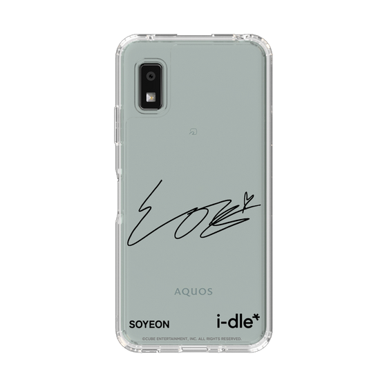 スリムプロテクションケース［ 2025 i-dle first japan tour - 手書きサイン - SOYEON ］