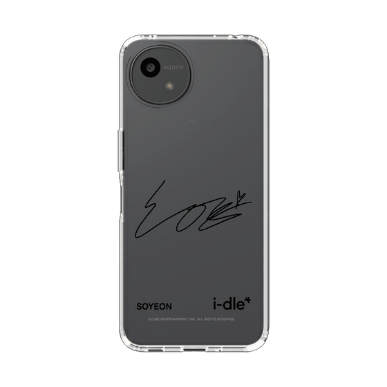 スリムプロテクションケース［ 2025 i-dle first japan tour - 手書きサイン - SOYEON ］