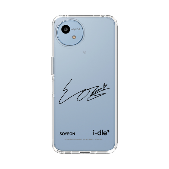 スリムプロテクションケース［ 2025 i-dle first japan tour - 手書きサイン - SOYEON ］