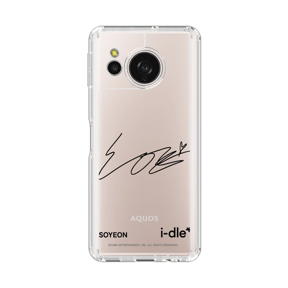 スリムプロテクションケース［ 2025 i-dle first japan tour - 手書きサイン - SOYEON ］