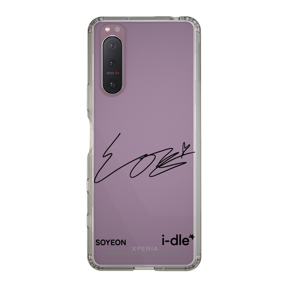 スリムプロテクションケース［ 2025 i-dle first japan tour - 手書きサイン - SOYEON ］