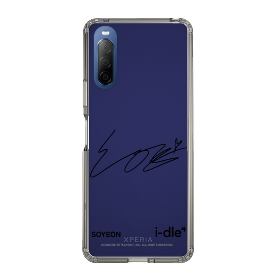 スリムプロテクションケース［ 2025 i-dle first japan tour - 手書きサイン - SOYEON ］