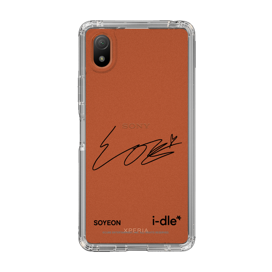 スリムプロテクションケース［ 2025 i-dle first japan tour - 手書きサイン - SOYEON ］