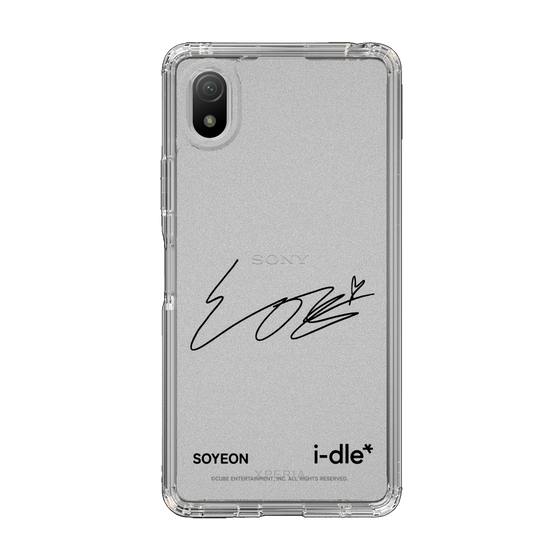 スリムプロテクションケース［ 2025 i-dle first japan tour - 手書きサイン - SOYEON ］