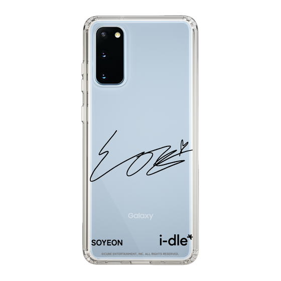 スリムプロテクションケース［ 2025 i-dle first japan tour - 手書きサイン - SOYEON ］