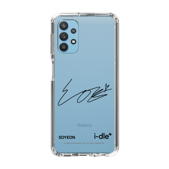 スリムプロテクションケース［ 2025 i-dle first japan tour - 手書きサイン - SOYEON ］