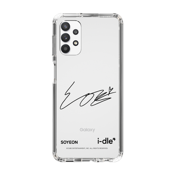 スリムプロテクションケース［ 2025 i-dle first japan tour - 手書きサイン - SOYEON ］