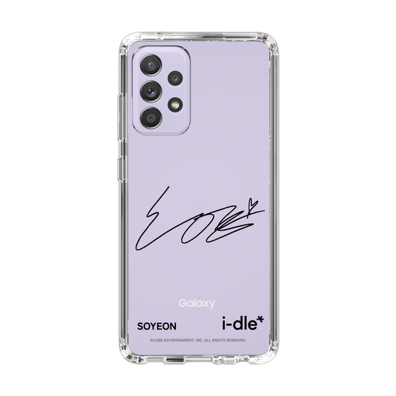 スリムプロテクションケース［ 2025 i-dle first japan tour - 手書きサイン - SOYEON ］