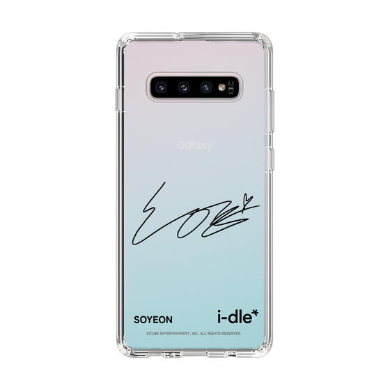 スリムプロテクションケース［ 2025 i-dle first japan tour - 手書きサイン - SOYEON ］