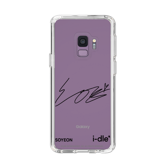 スリムプロテクションケース［ 2025 i-dle first japan tour - 手書きサイン - SOYEON ］