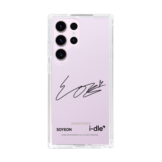 スリムプロテクションケース［ 2025 i-dle first japan tour - 手書きサイン - SOYEON ］