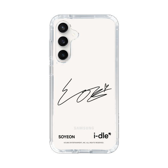 スリムプロテクションケース［ 2025 i-dle first japan tour - 手書きサイン - SOYEON ］