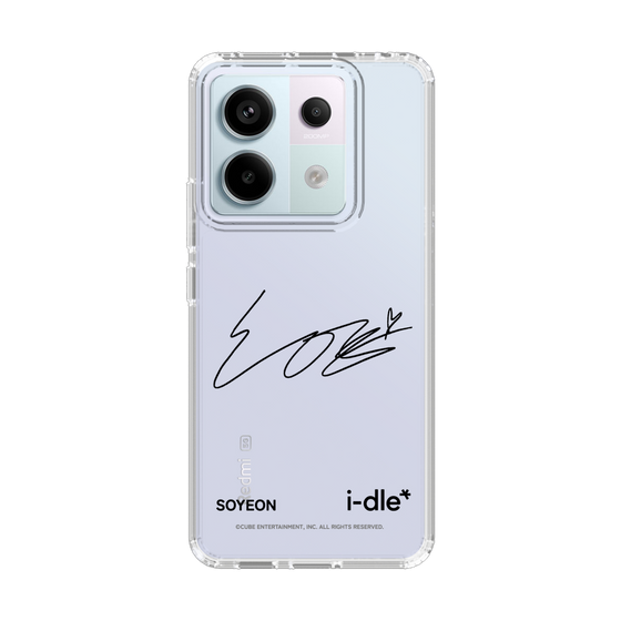 スリムプロテクションケース［ 2025 i-dle first japan tour - 手書きサイン - SOYEON ］