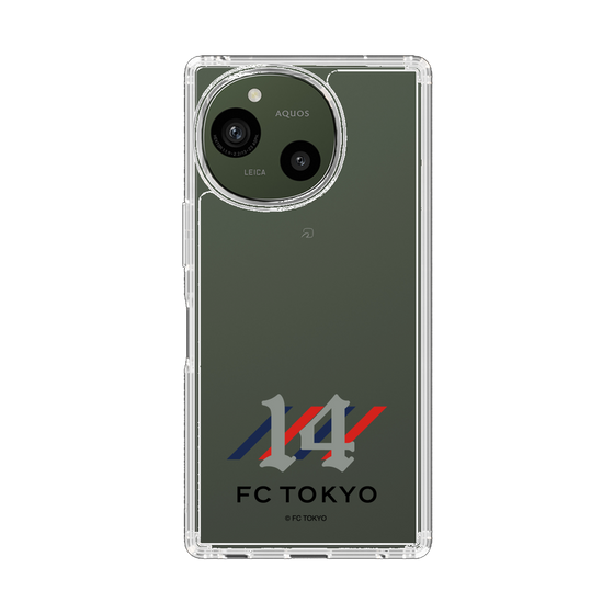 スリムプロテクションケース［ FC東京×MIW - クリア - #14 ］