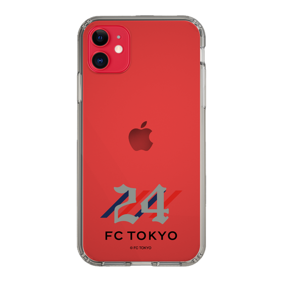 スリムプロテクションケース［ FC東京×MIW - クリア - #24 ］