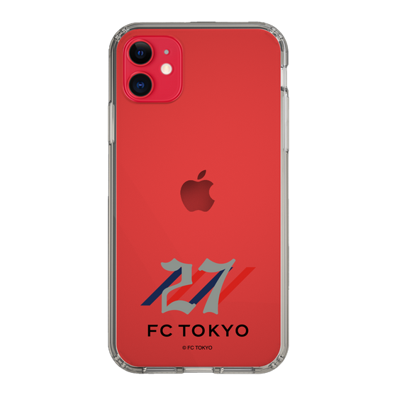 スリムプロテクションケース［ FC東京×MIW - クリア - #27 ］
