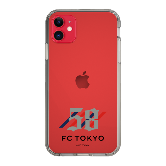 スリムプロテクションケース［ FC東京×MIW - クリア - #58 ］