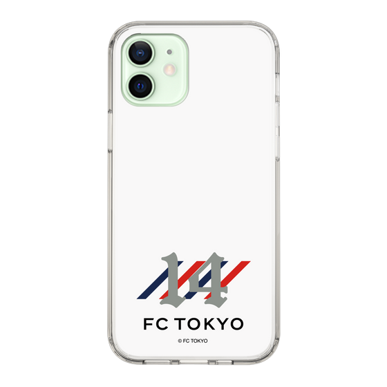 スリムプロテクションケース［ FC東京×MIW - ホワイト - #14 ］