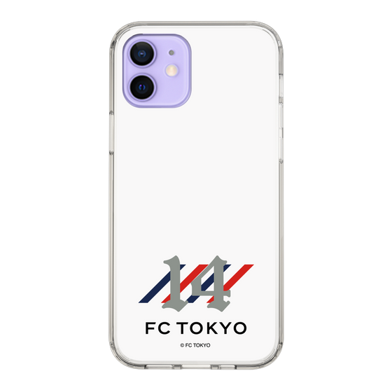 スリムプロテクションケース［ FC東京×MIW - ホワイト - #14 ］