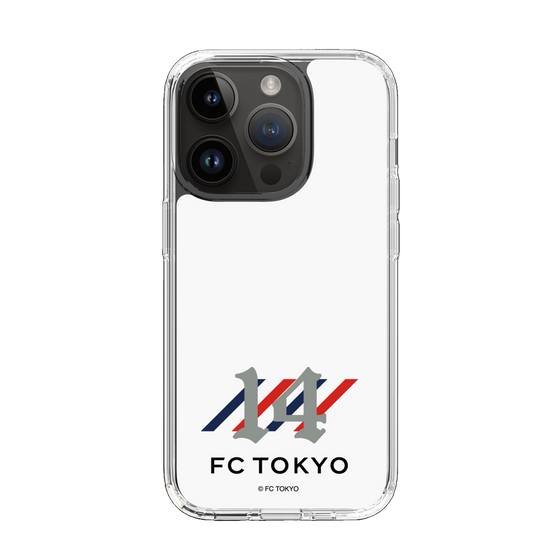 スリムプロテクションケース［ FC東京×MIW - ホワイト - #14 ］