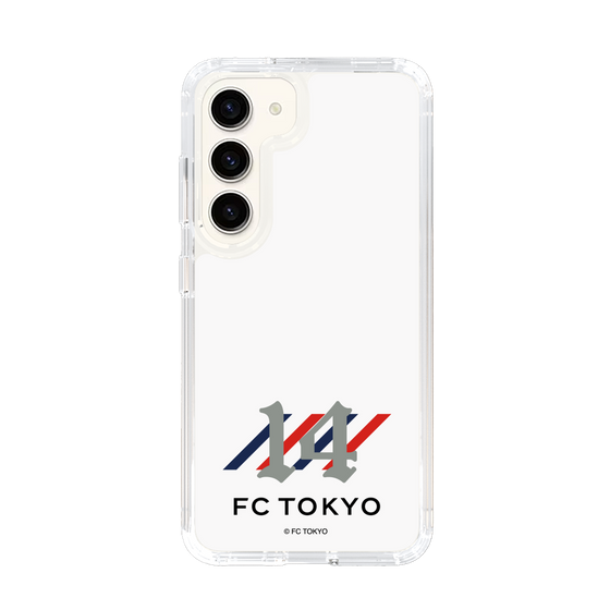 スリムプロテクションケース［ FC東京×MIW - ホワイト - #14 ］