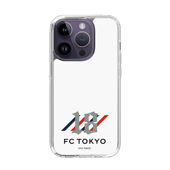 スリムプロテクションケース［ FC東京×MIW - ホワイト - #18 ］