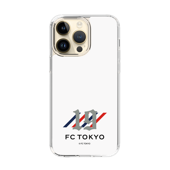 スリムプロテクションケース［ FC東京×MIW - ホワイト - #19 ］