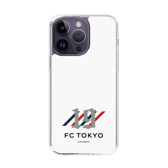 スリムプロテクションケース［ FC東京×MIW - ホワイト - #19 ］