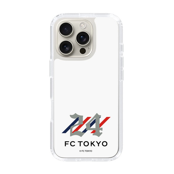 スリムプロテクションケース［ FC東京×MIW - ホワイト - #24 ］