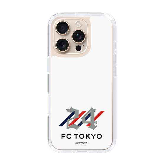 スリムプロテクションケース［ FC東京×MIW - ホワイト - #24 ］