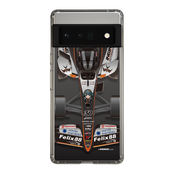 スリムプロテクションケース［ CERUMO - 2025 INGING 38号車 ］