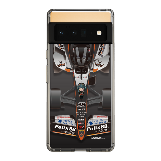 スリムプロテクションケース［ CERUMO - 2025 INGING 38号車 ］