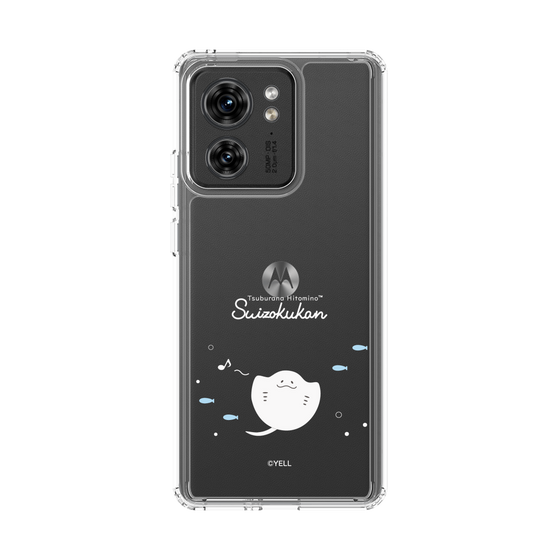 スリムプロテクションケース［ つぶらな瞳の水族館 - えい ］