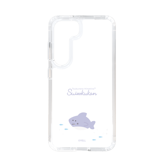 スリムプロテクションケース［ つぶらな瞳の仲間達 - つぶらな瞳の水族館 - さめ ］