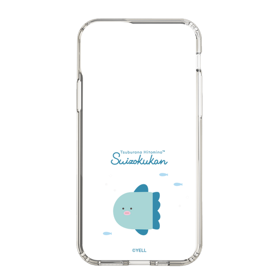スリムプロテクションケース［ つぶらな瞳の仲間達 - つぶらな瞳の水族館 - まんぼう ］
