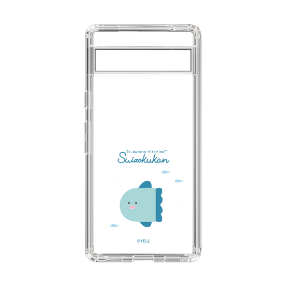 スリムプロテクションケース［ つぶらな瞳の仲間達 - つぶらな瞳の水族館 - まんぼう ］