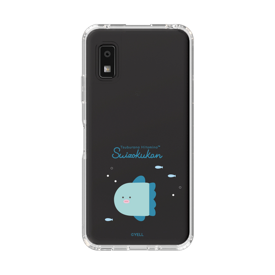 スリムプロテクションケース［ つぶらな瞳の仲間達 - つぶらな瞳の水族館 - まんぼう ］