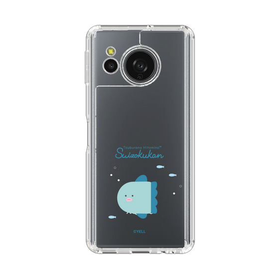 スリムプロテクションケース［ つぶらな瞳の仲間達 - つぶらな瞳の水族館 - まんぼう ］